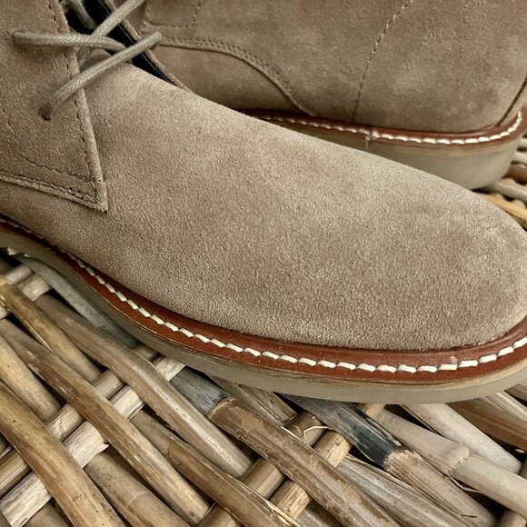 Nordstrom Chukka Boot Tan Sand  SUEDE 7M - Picture 2 of 9